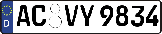 AC-VY9834