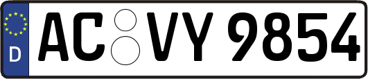 AC-VY9854