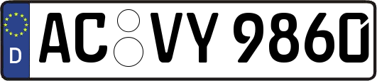 AC-VY9860