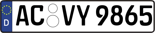AC-VY9865