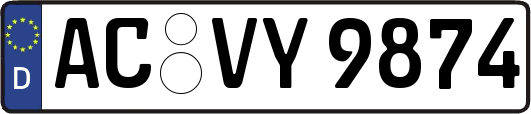 AC-VY9874