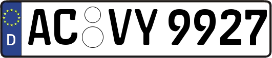 AC-VY9927