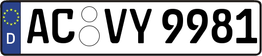 AC-VY9981