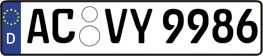 AC-VY9986