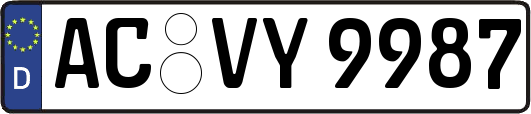 AC-VY9987