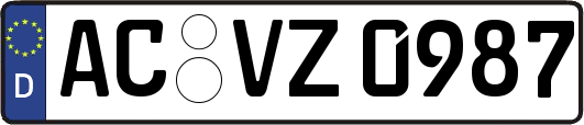 AC-VZ0987