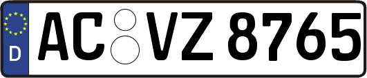 AC-VZ8765