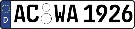 AC-WA1926