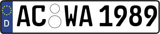 AC-WA1989