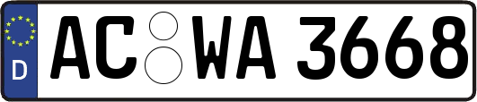 AC-WA3668