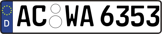 AC-WA6353