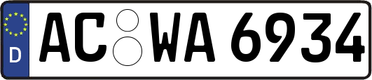 AC-WA6934