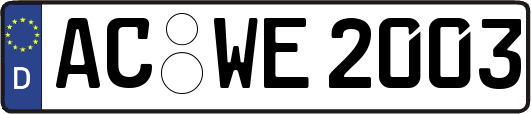 AC-WE2003