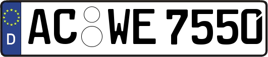 AC-WE7550