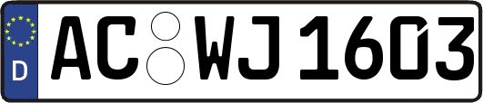AC-WJ1603