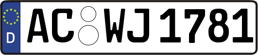 AC-WJ1781