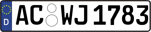 AC-WJ1783