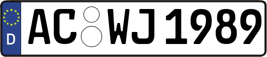 AC-WJ1989