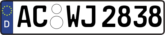 AC-WJ2838