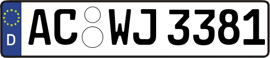 AC-WJ3381