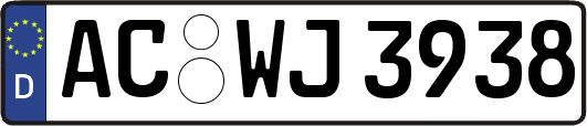 AC-WJ3938
