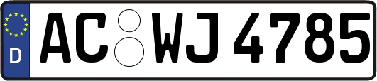 AC-WJ4785