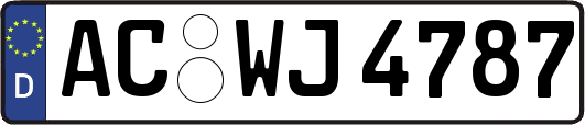 AC-WJ4787