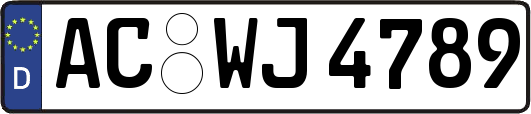 AC-WJ4789