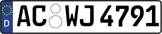 AC-WJ4791