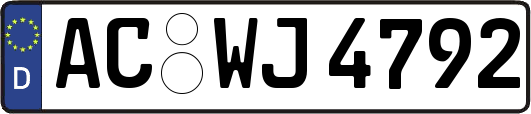 AC-WJ4792