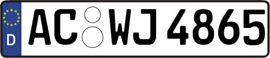 AC-WJ4865