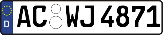 AC-WJ4871