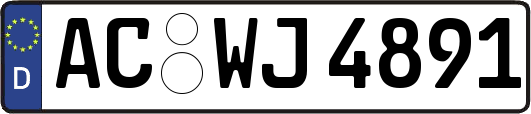AC-WJ4891