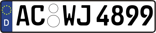 AC-WJ4899