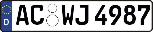 AC-WJ4987