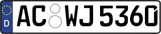 AC-WJ5360