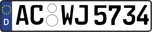 AC-WJ5734