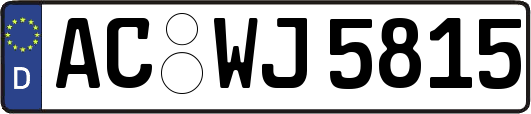 AC-WJ5815