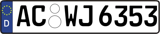 AC-WJ6353