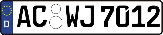 AC-WJ7012