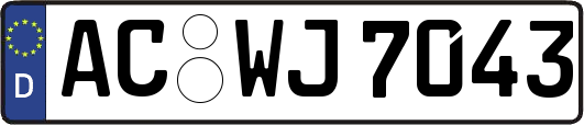 AC-WJ7043