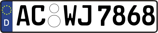 AC-WJ7868