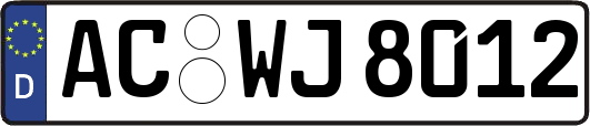 AC-WJ8012