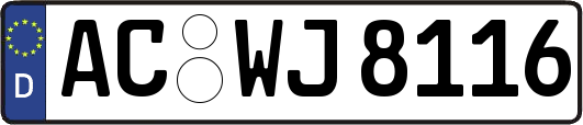 AC-WJ8116