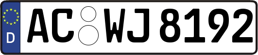 AC-WJ8192