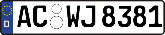 AC-WJ8381