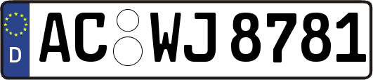 AC-WJ8781