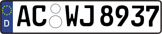 AC-WJ8937