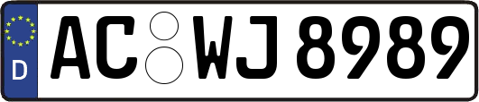 AC-WJ8989
