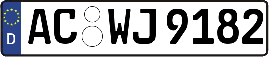 AC-WJ9182